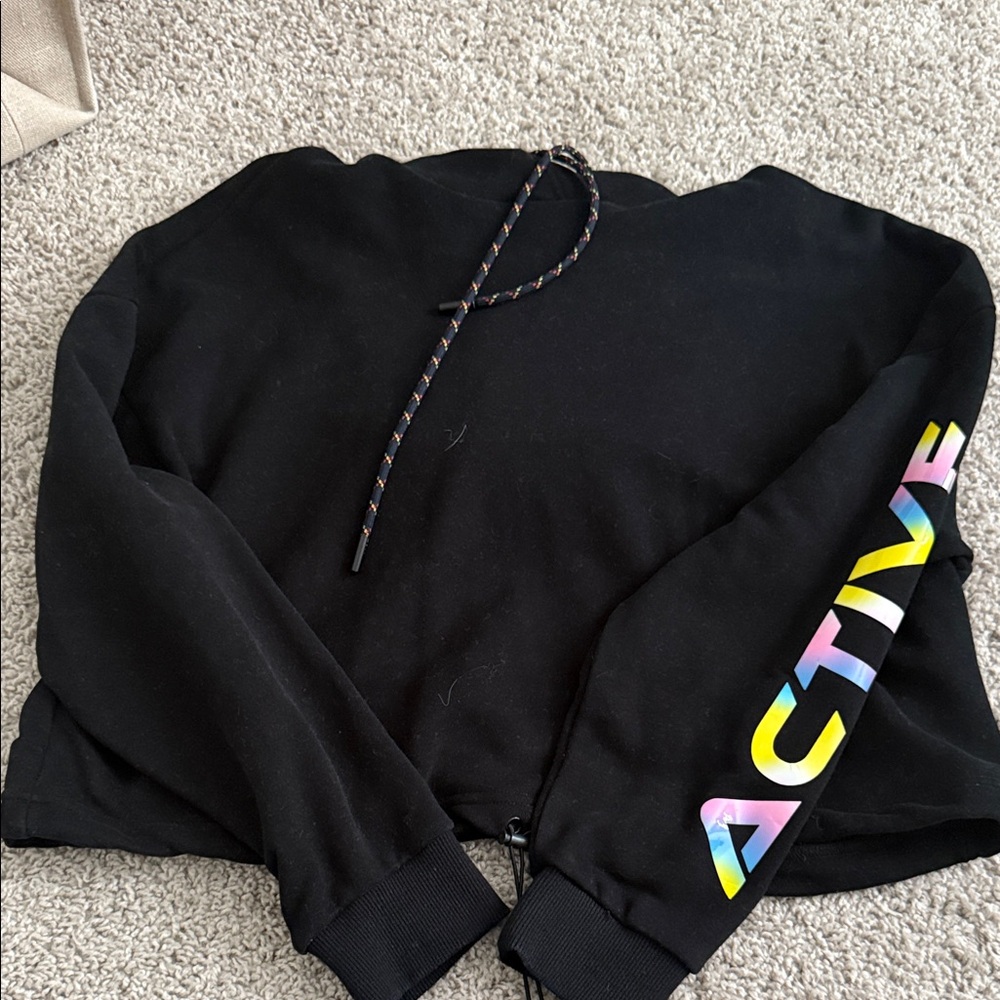 Active USA Black Women's hoodie